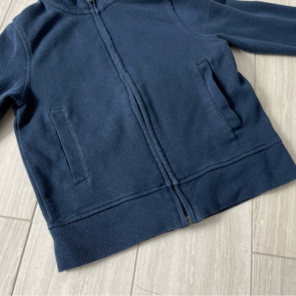 Old Navy zipper sweater set in red and blue, size 6-7y - Picture 5 of 9